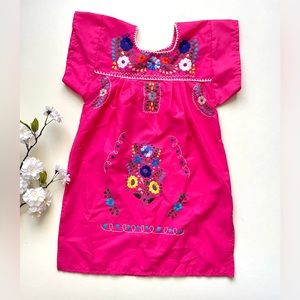 💕 Mexican Embroidered Dress 💕